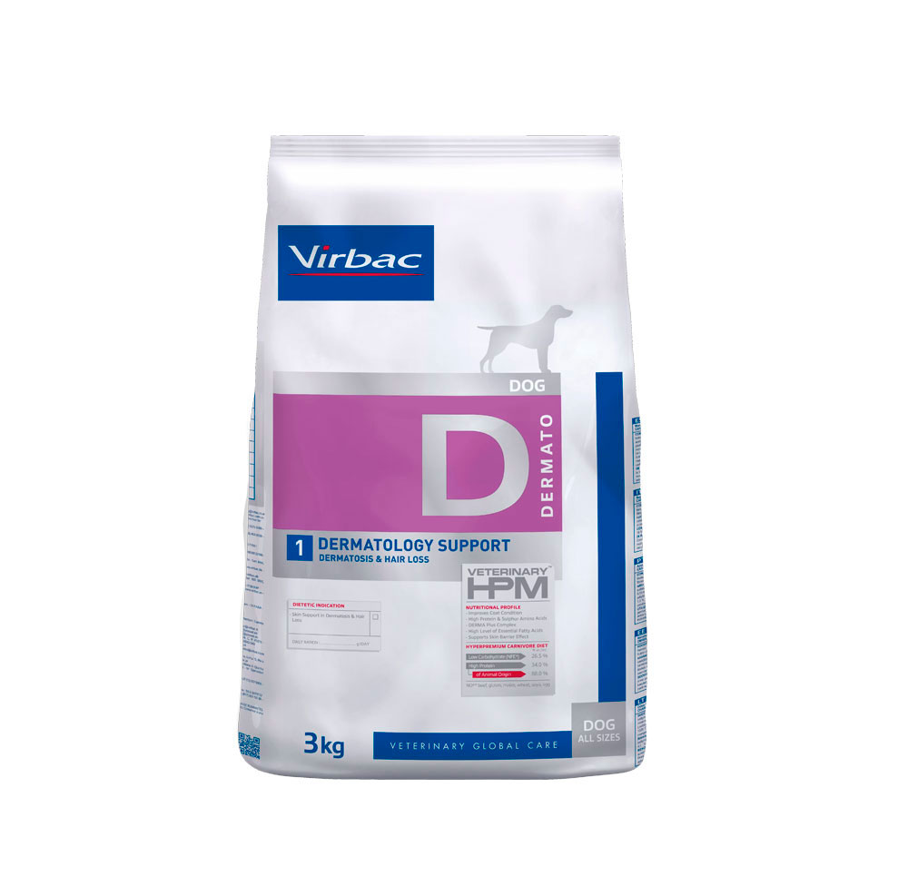 HPM DOG DERMATOLOGY SUPPORT X 3 KG
