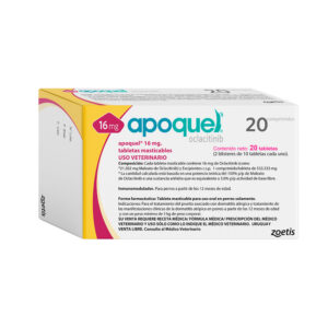 APOQUEL 16 MG MASTICABLES