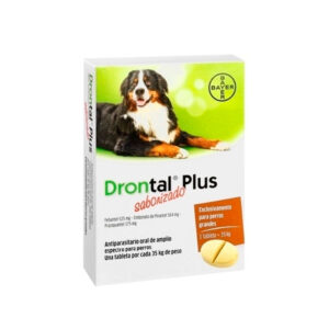 DRONTAL TASTY PS PERROS GDES 35KG X 2 TAB