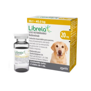 LLIBRELA 20 MG (30.1-40 KG) CAJA X 1 VIAL DE 1 ML